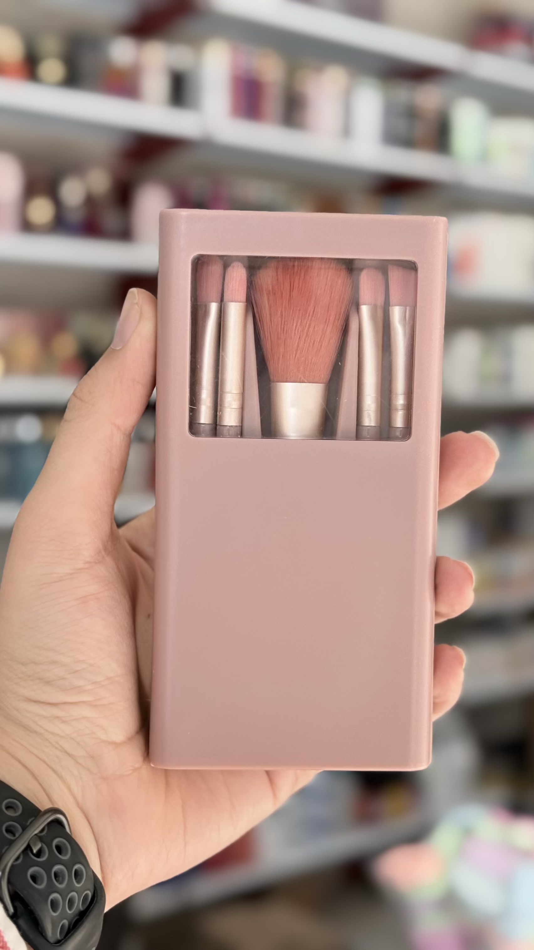 ست براش جعبه دار با آینه کالباسی