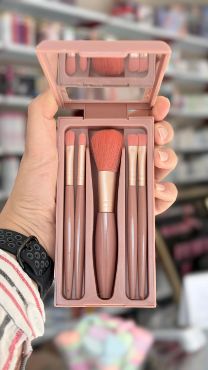 ست براش جعبه دار با آینه کالباسی