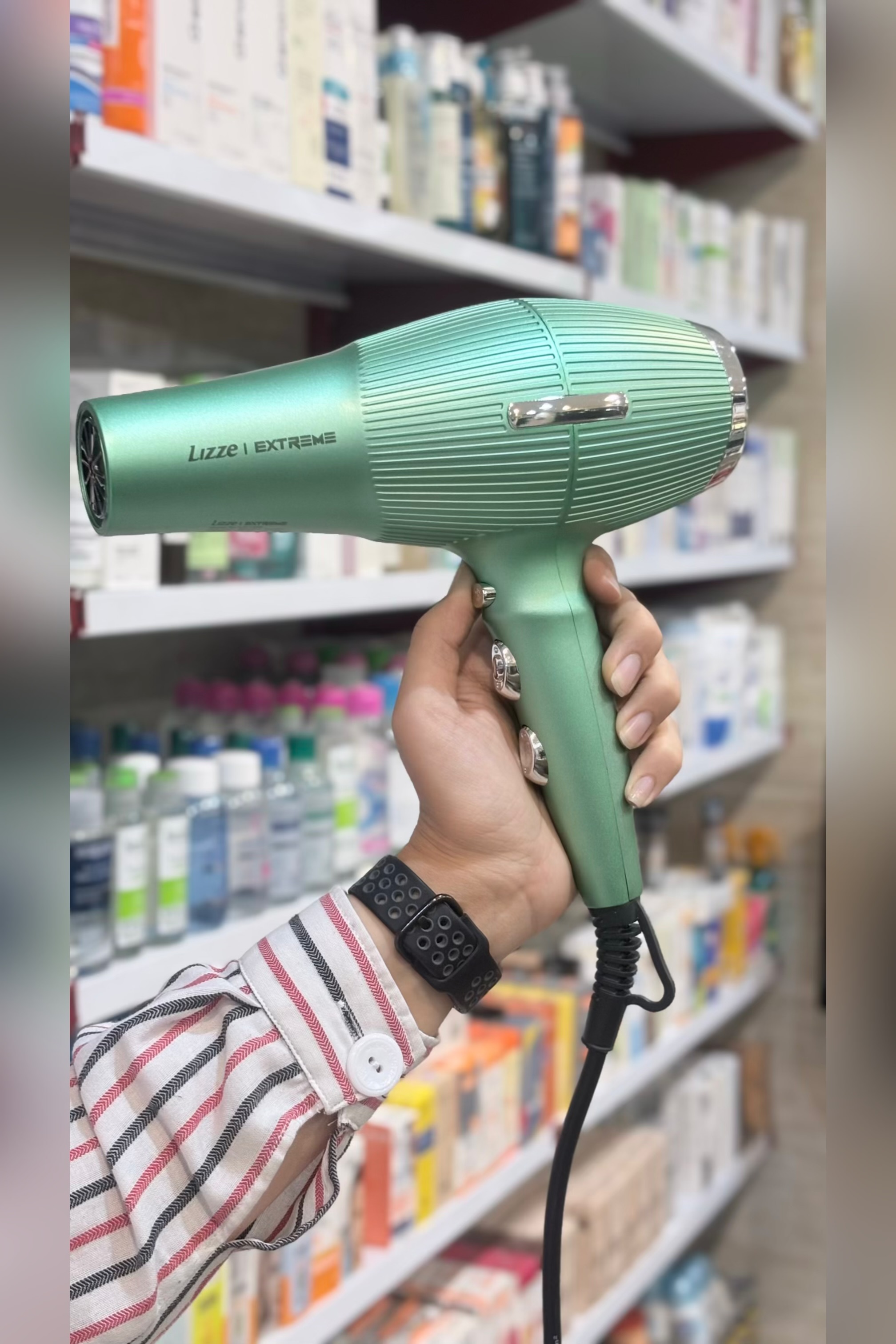 سشوار لیز مدل اکستریم سبز