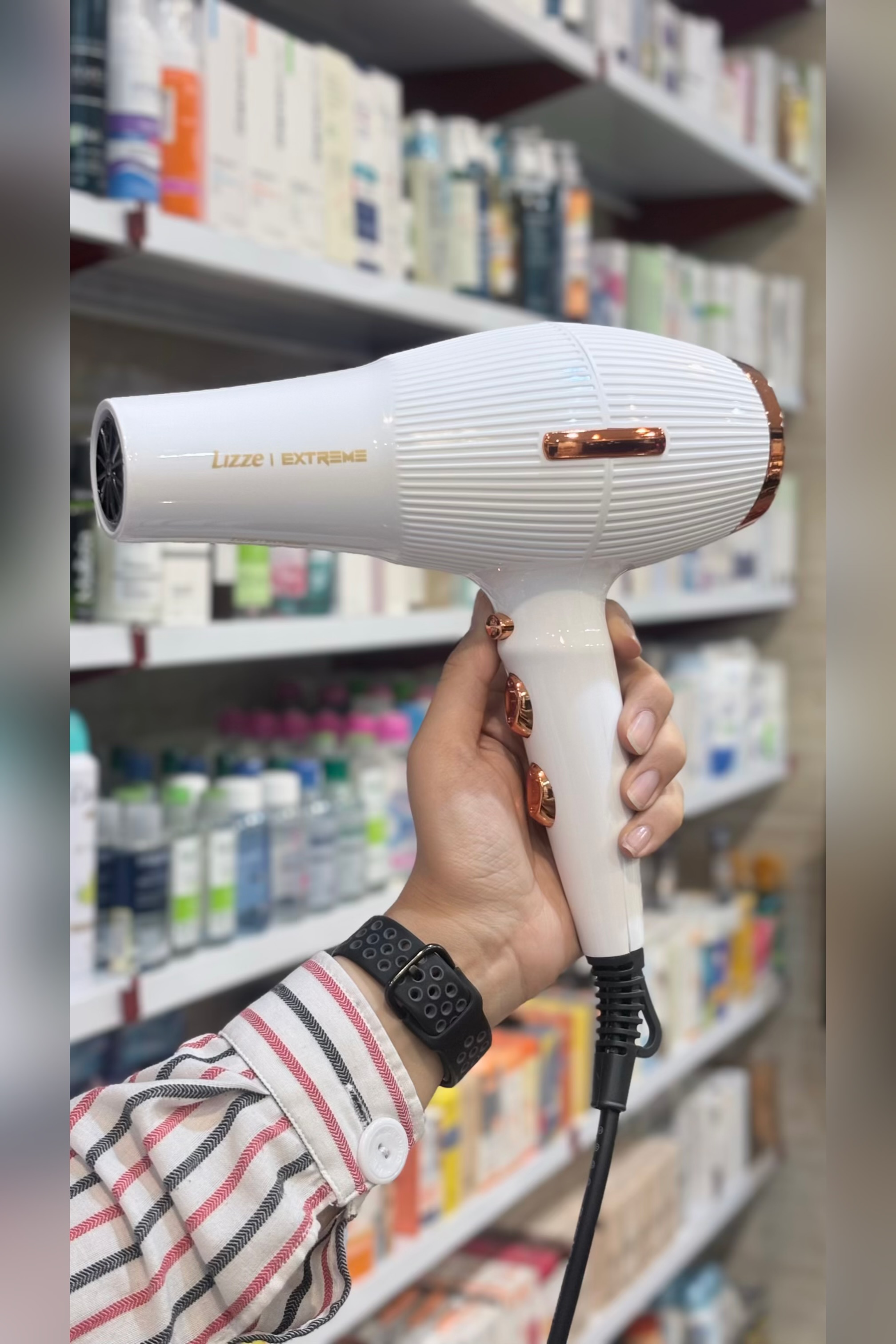 سشوار لیز مدل اکستریم سفید