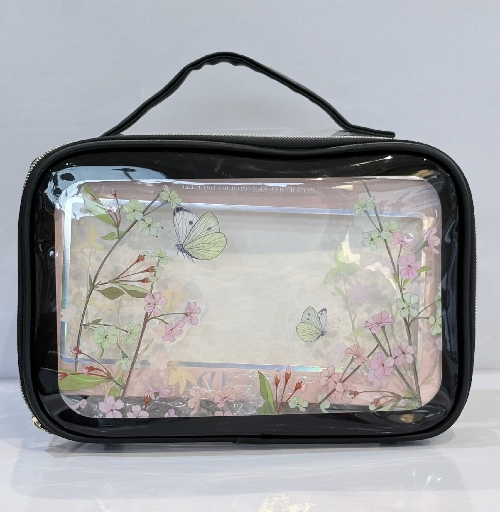 کیف لوازم آرایش سه تیکه خارجی مدل صندقی