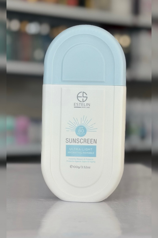 کرم ضدآفتاب بدون رنگ استلین spf 80 حجم 100 میل