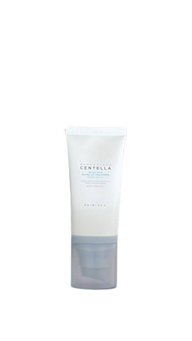 کرم ضد آفتاب بدون رنگ و مات سنتلا (Skin 1004) - حجم ۵۰ میل - مناسب پوست حساس