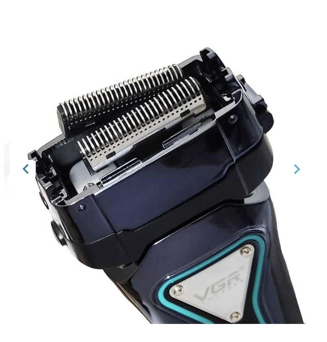 ماشین اصلاح صورت و بدن وی جی آر مدل V-333 با تکنولوژی برش مستقیم و ضد آب