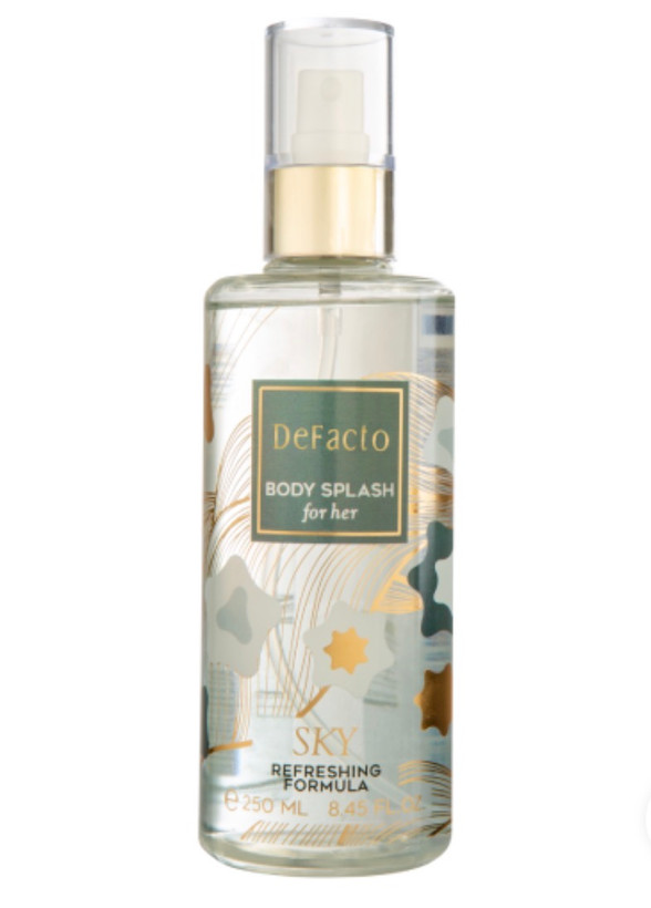 بادی اسپلش زنانه دیفکتو مدل Sky مشابه رایحه Sospiro Accento با حجم 250ml