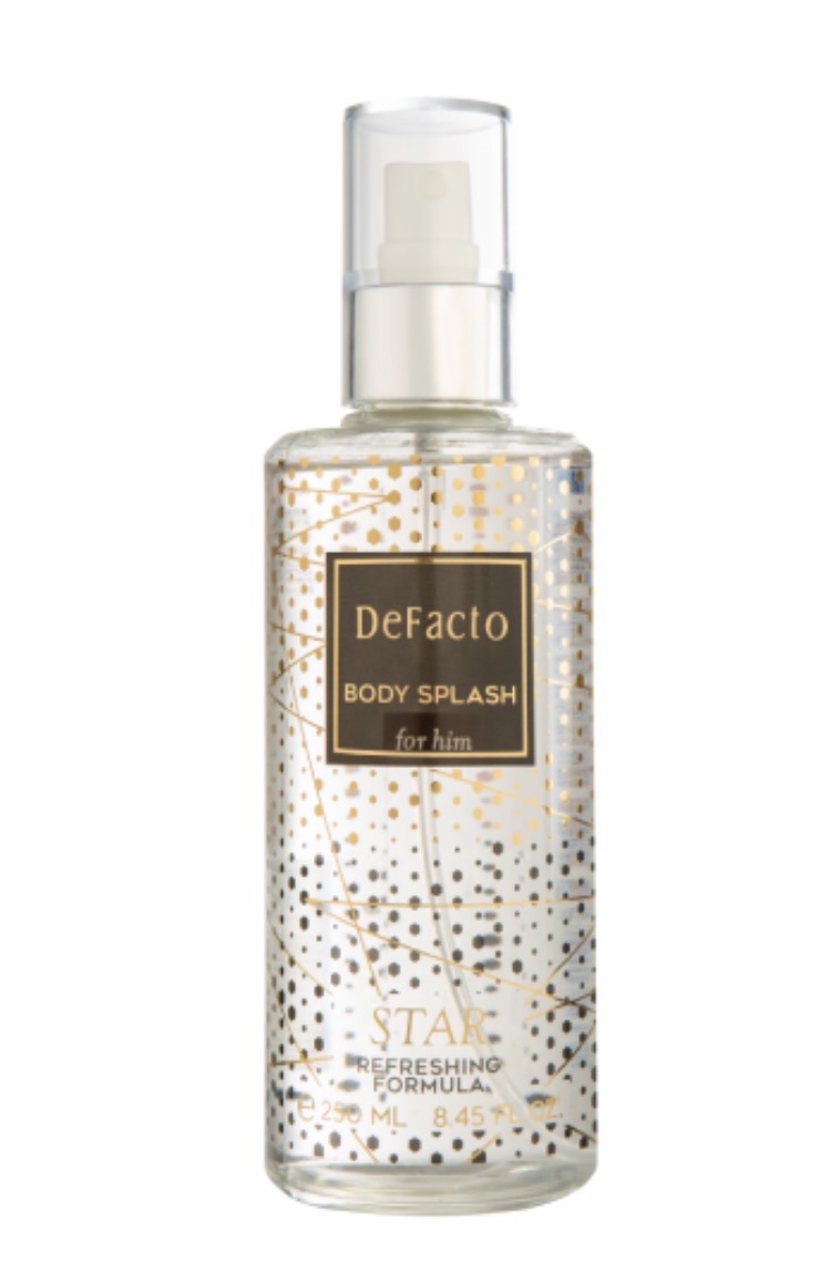 بادی اسپلش مردانه دفکتو مدل Star مشابه رایحه Christian Dior Sauvage با حجم 250ml
