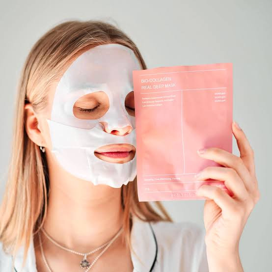 ماسک صورت بایودنس مدل بیو کلاژن وزن 34 گرم