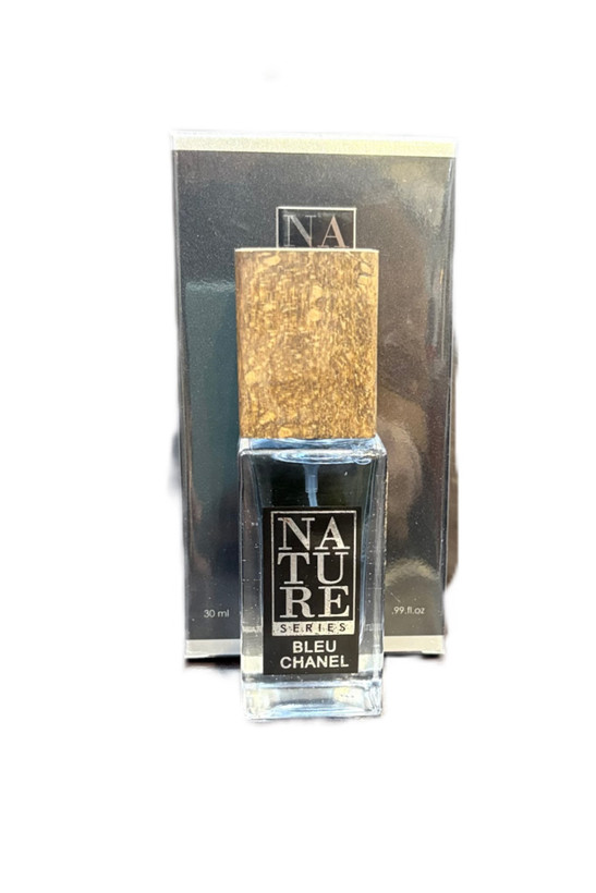 عطر ادکلن مردانه برند نیچر رایحه بلوچنل (BLUE CHANEL) حجم 30 میلی لیتر
