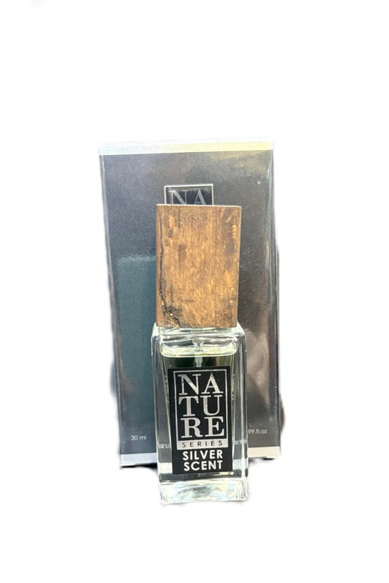 عطر ادکلن مردانه برند نیچر رایحه سیلورسنت (SILVER SCENT) حجم 30 میلی لیتر