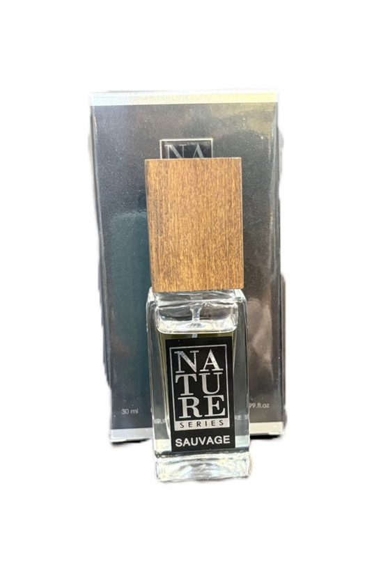 عطر ادکلن مردانه برند نیچر رایحه ساواج (SAUVAGE) حجم 30 میلی لیتر