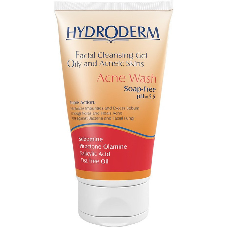 ژل شستوشوی صورت هیدرودرم مدل Oily Skin وزن 150 گرم