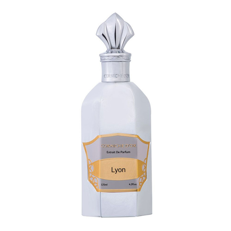 عطر ادکلن ادوپرفیوم مردانه زنانه برند کورنیش دوق مدل لیون Lyon حجم 125 میل