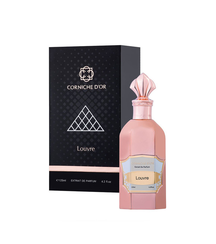 عطر ادکلن ادوپرفیوم زنانه برند کورنیش دوق مدل لوور Louvre حجم 125 میل