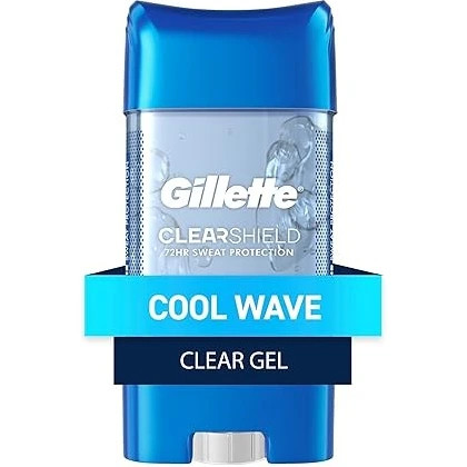مام ضد تعریق مردانه 72 ساعته برند ژیلت مدل Cool Wave حجم 107 میلی لیتر خنک