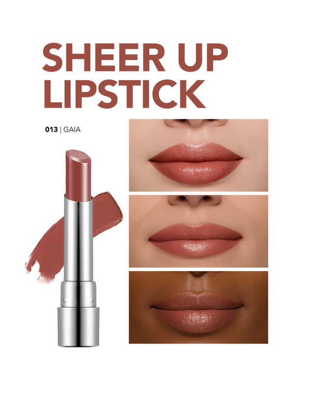 رژ لب جامد فلورمار مدل شیرآپ SHEER UP
