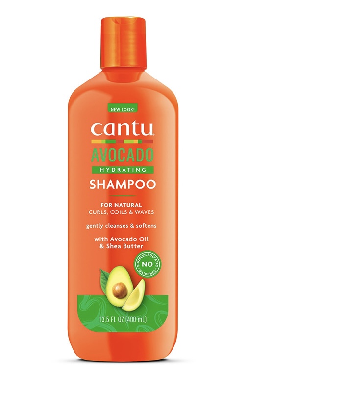 شامپو مخصوص موهای فر و مجعد با رایحه آووکادو برند کنتو (cantu)