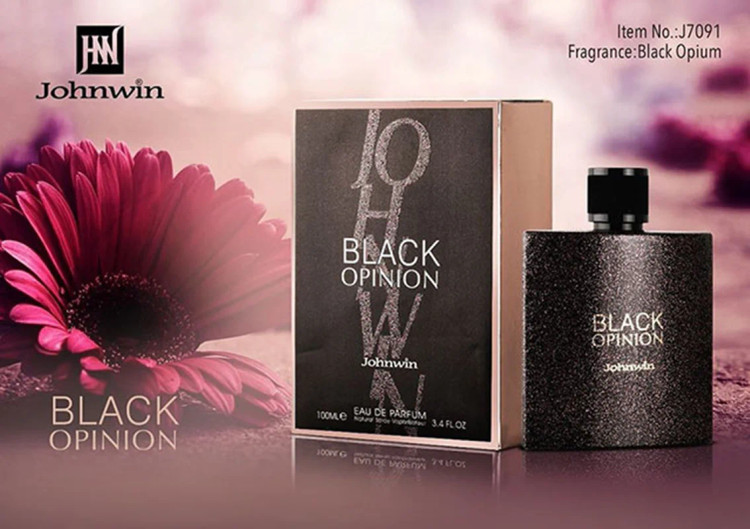 عطر ادکلن بلک اوپیوم زنانه برند جانوین 100 میل