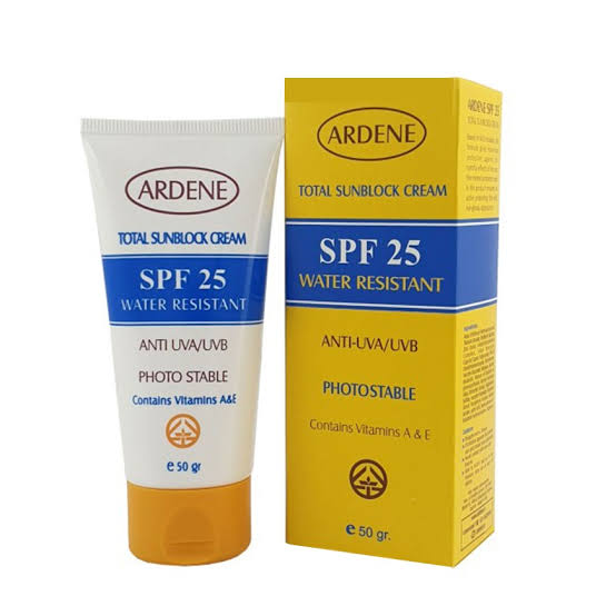 کرم ضدآفتاب آردن با Spf25