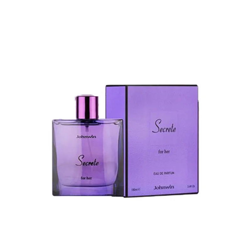 عطر ادکلن زنانه سکرت فور هیر(مشابه رایحه سکری فایس)  برند جانوین 100 میل