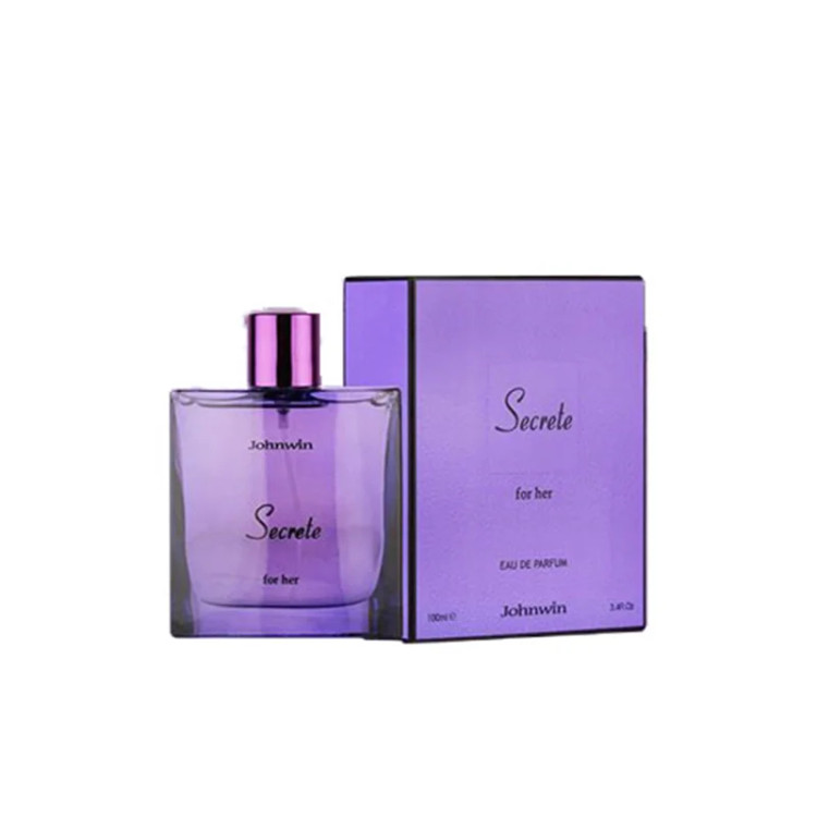 عطر ادکلن زنانه سکرت فور هیر(مشابه رایحه سکری فایس) برند جانوین 100 میل