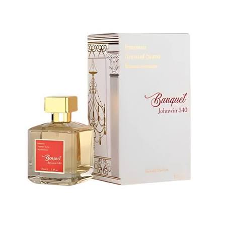 عطر ادکلن زنانه باکارات رژ 540 سفید برند جانوین 100 میل