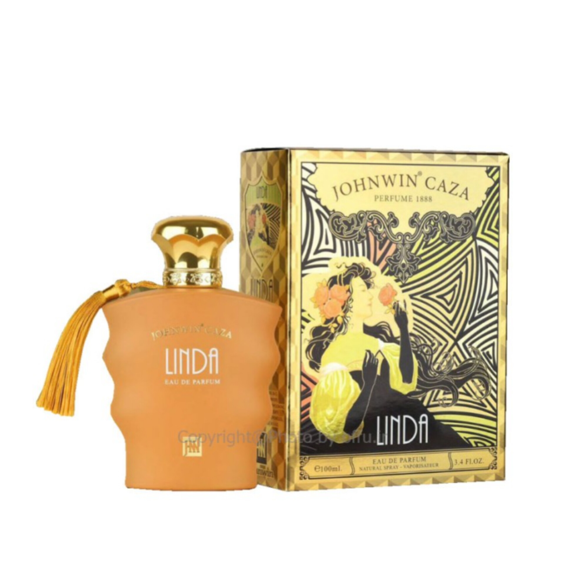 عطر ادکلن زنانه لیندا (کازاموراتی لیرا ) برند جانوین 100 میل
