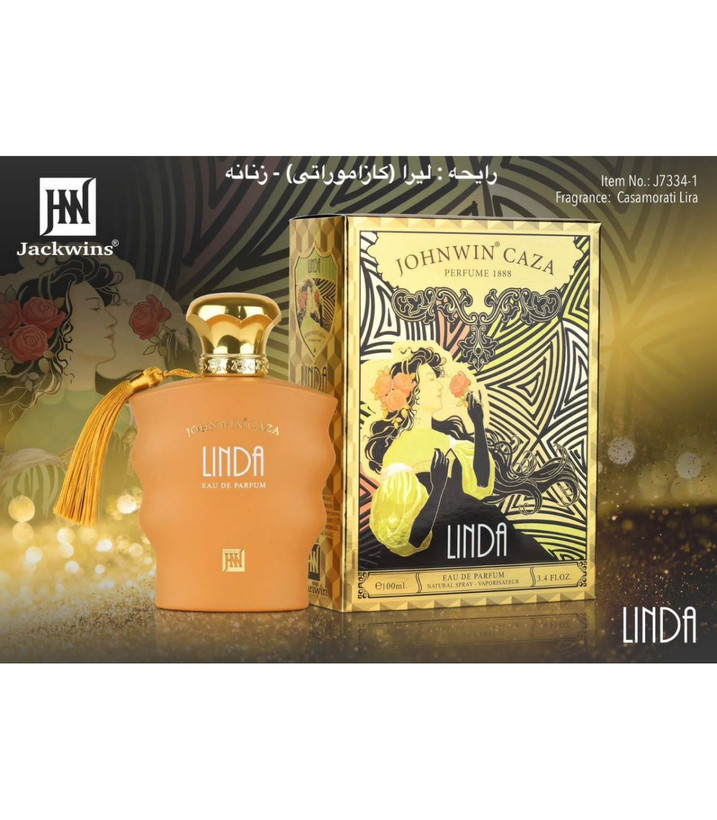 عطر ادکلن زنانه لیندا (کازاموراتی لیرا ) برند جانوین 100 میل