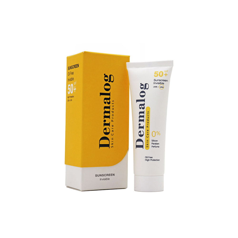 ضدآفتاب بی رنگ Spf50 فاقد چربی برند درمالوگ