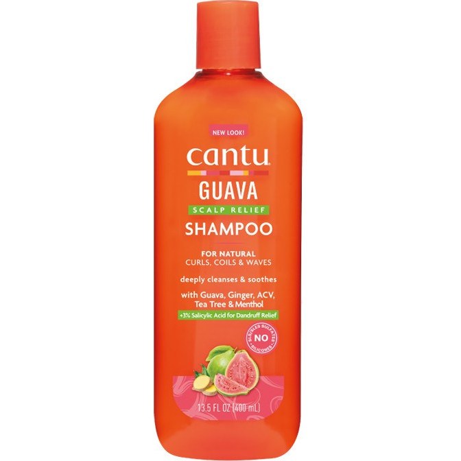 شامپو ضدشوره و پاک کننده چربی کف سر برند کنتو (cantu)