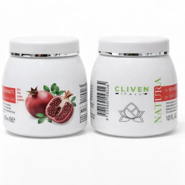 کرم صورت آبرسان و شفاف کننده انار کلیون مدل Pomegranate Juice Face Cream حجم 300میلی لیتر